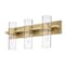 Z-Lite Lawson 3 Light Vanity, Rubbed Brass & Clear 343-3V-RB - alternate 8